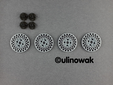 15I #679v2 BBS E75-Design Resine Felgeneinsatz 15 Zoll 1:18